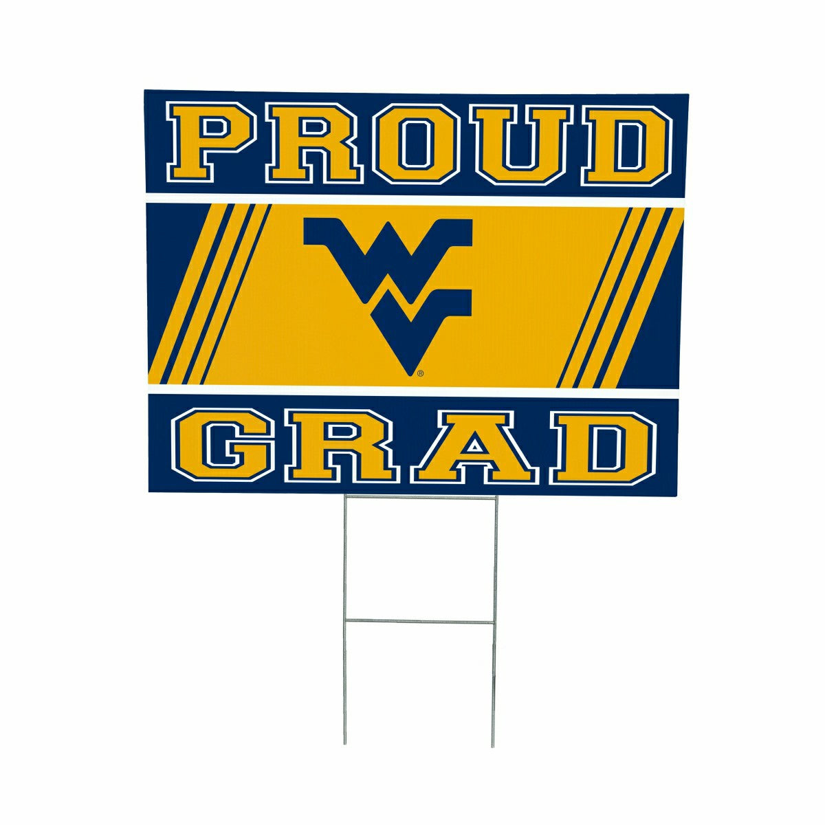 West Virginia University Coroplast Yard Sign Graduate