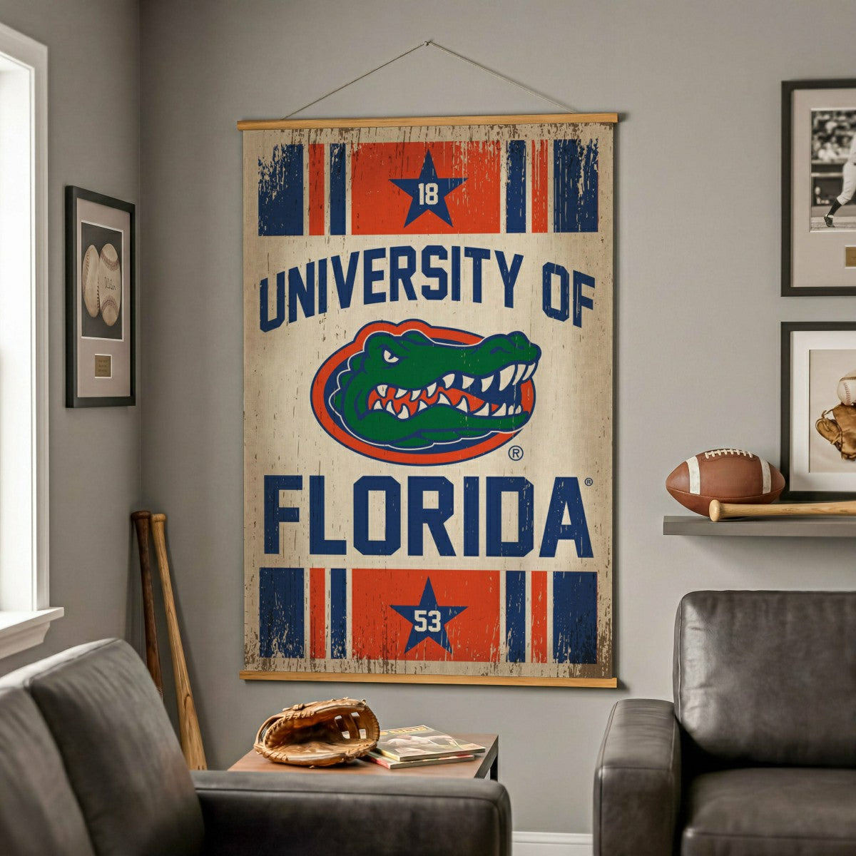 University of Florida, Canvas Wall Tapestry, Large, 54x36