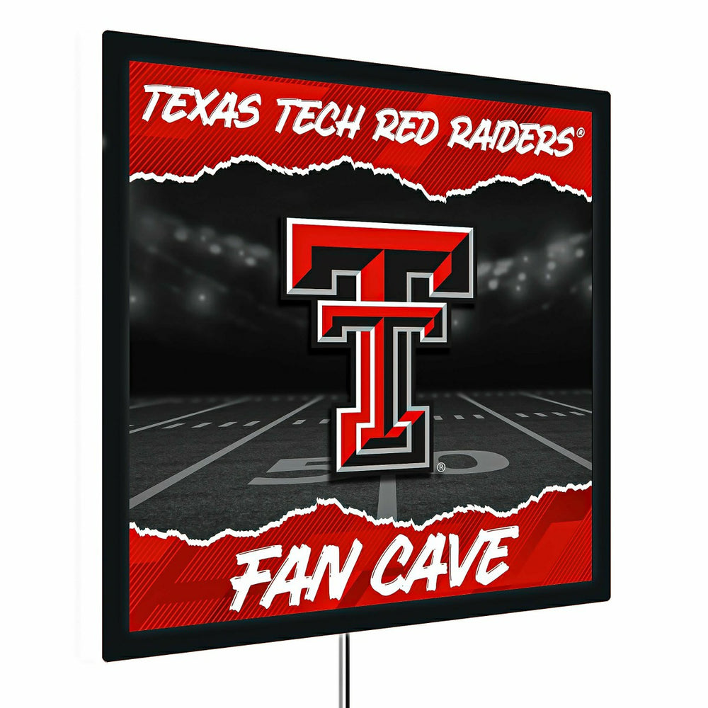 Texas Tech University 23"H x 23"L LED Wall Decor, Edgelite, Square