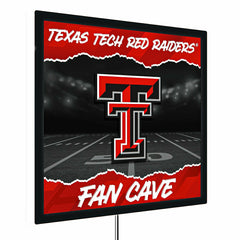 Texas Tech University 23"H x 23"L LED Wall Decor, Edgelite, Square