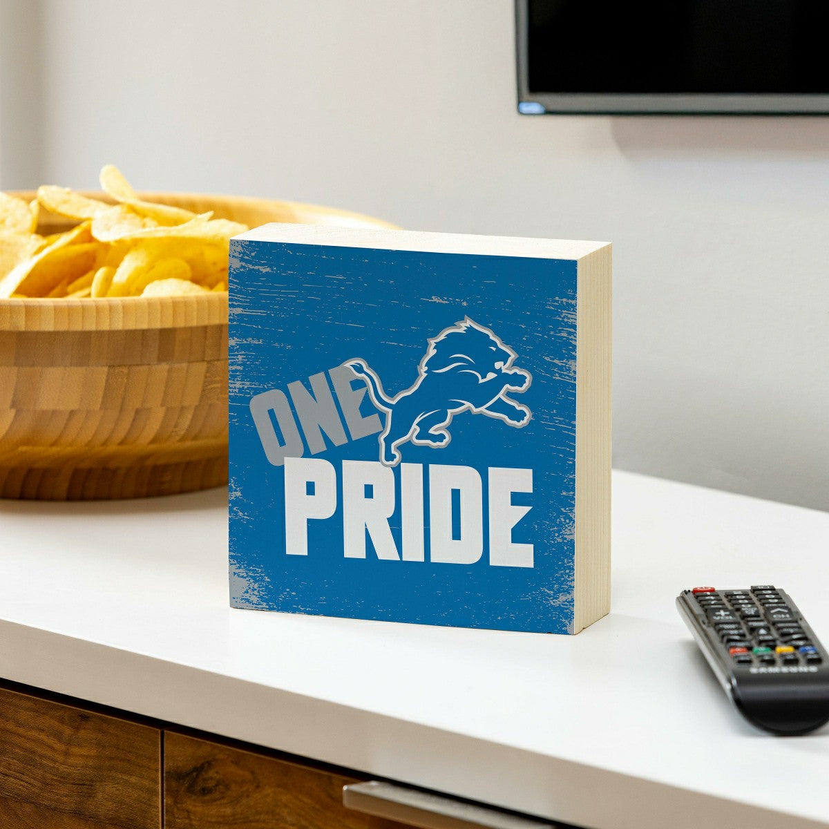 Detroit Lions Plock, Down Home Fans, 6x6