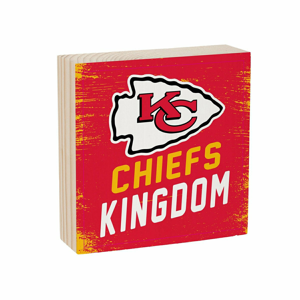 Kansas City Chiefs Plock, Down Home Fans, 6x6