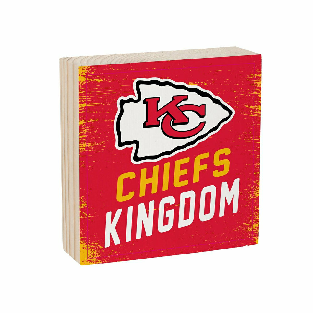 Kansas City Chiefs Plock, Down Home Fans, 6x6