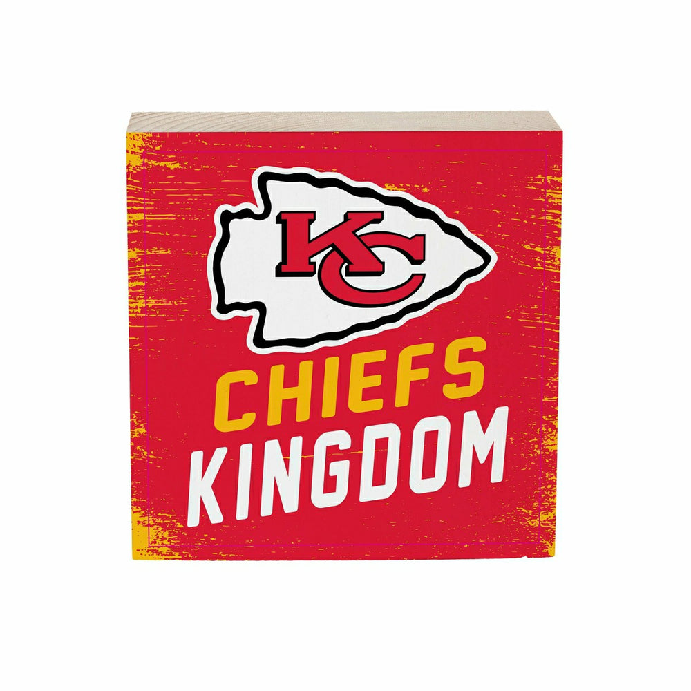 Kansas City Chiefs Plock, Down Home Fans, 6x6