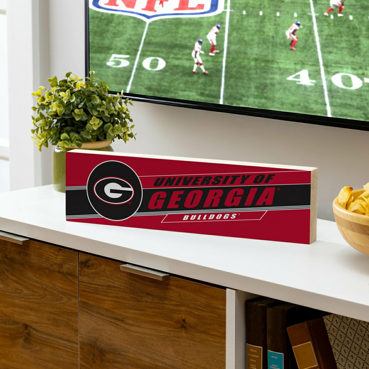 University of Georgia Mantle Sign, Down Home Fans, 5x18