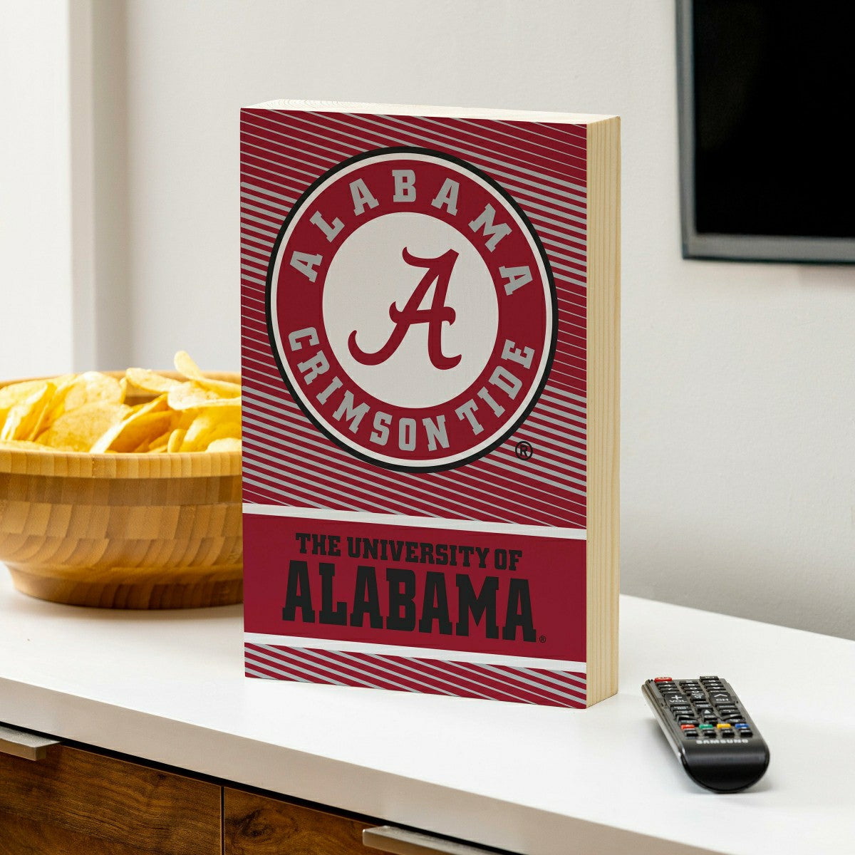 University of Alabama Plock, Down Home Fans, 8x12