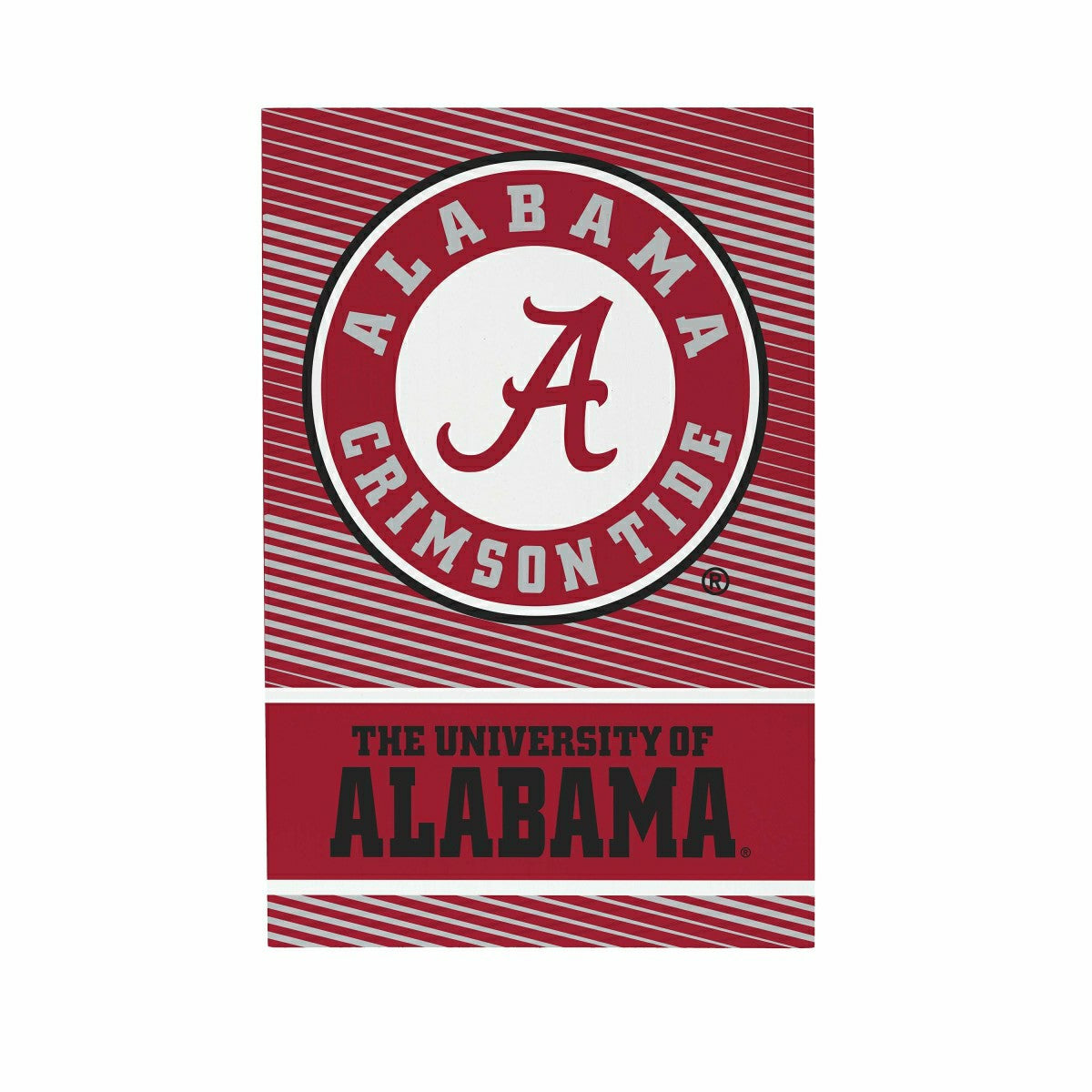 University of Alabama Plock, Down Home Fans, 8x12