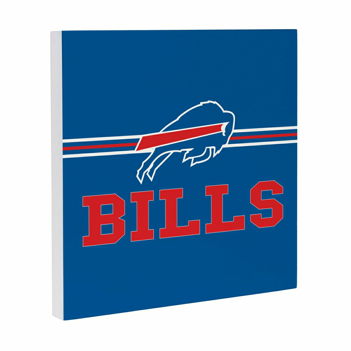Buffalo Bills Wood Wall Sign, 12x12