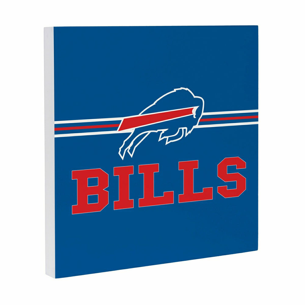 Buffalo Bills Wood Wall Sign, 12x12