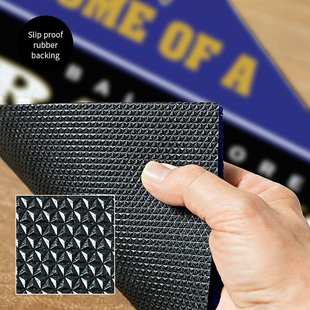 Baltimore Ravens, PVC Mat COLOR, Home of a Fan