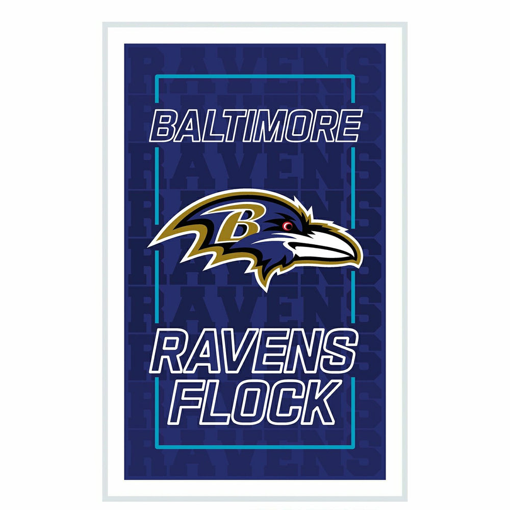 Baltimore Ravens NFL Football Rectangle Neolite LED Decor