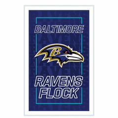 Baltimore Ravens NFL Football Rectangle Neolite LED Decor