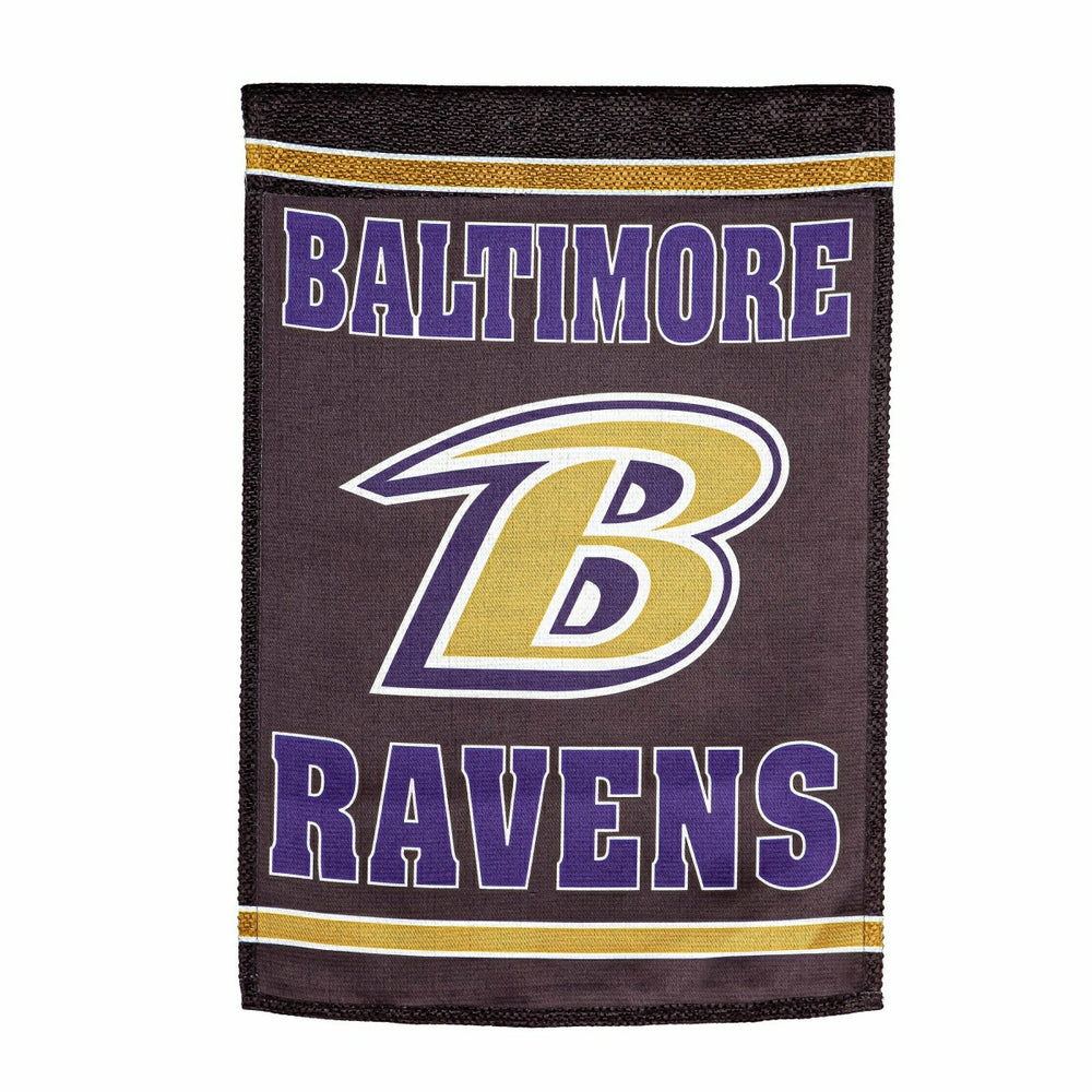 Embossed Suede Flag, GDN Size, Baltimore Ravens