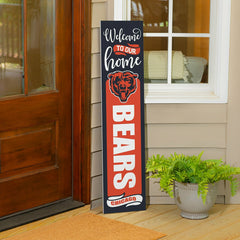 Chicago Bears 47" Double Sided Leaner, Halloween