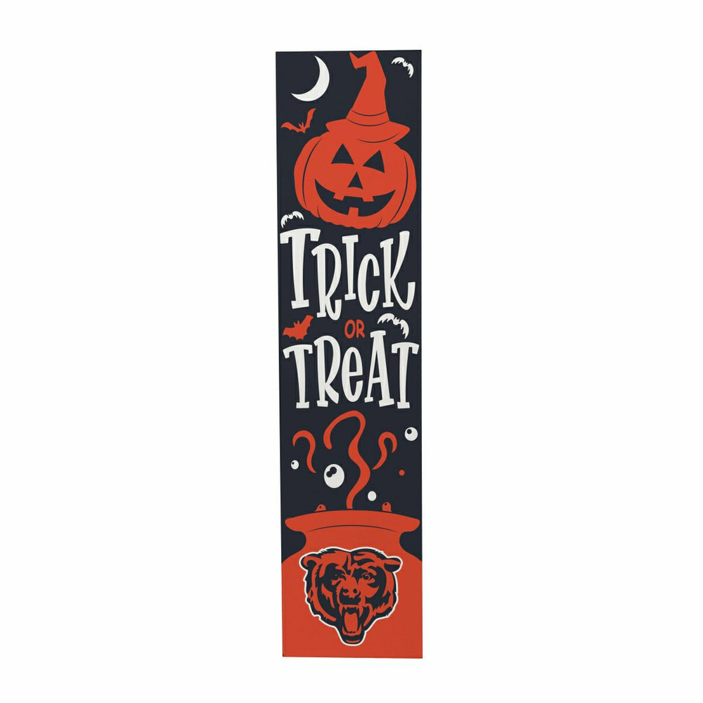 Chicago Bears 47" Double Sided Leaner, Halloween