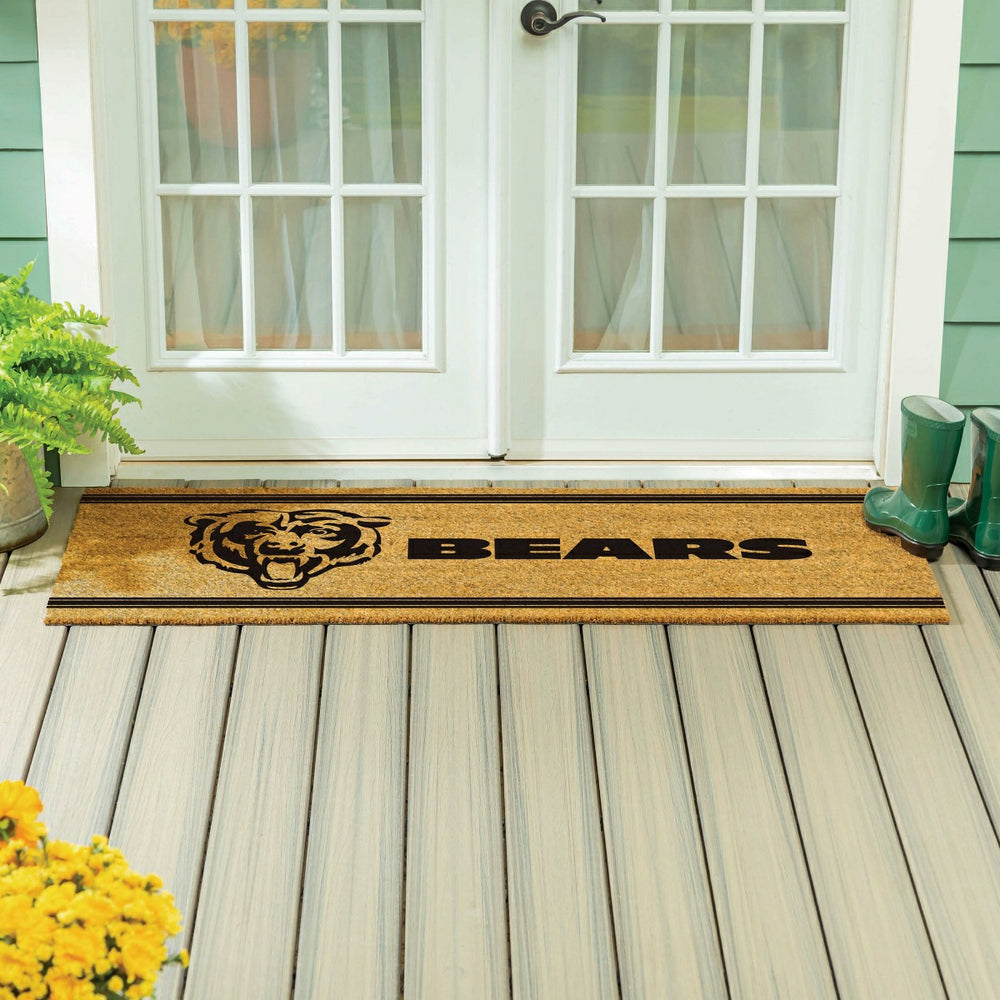 Chicago Bears Extra Large One Color Coir Mat, 60"x24"