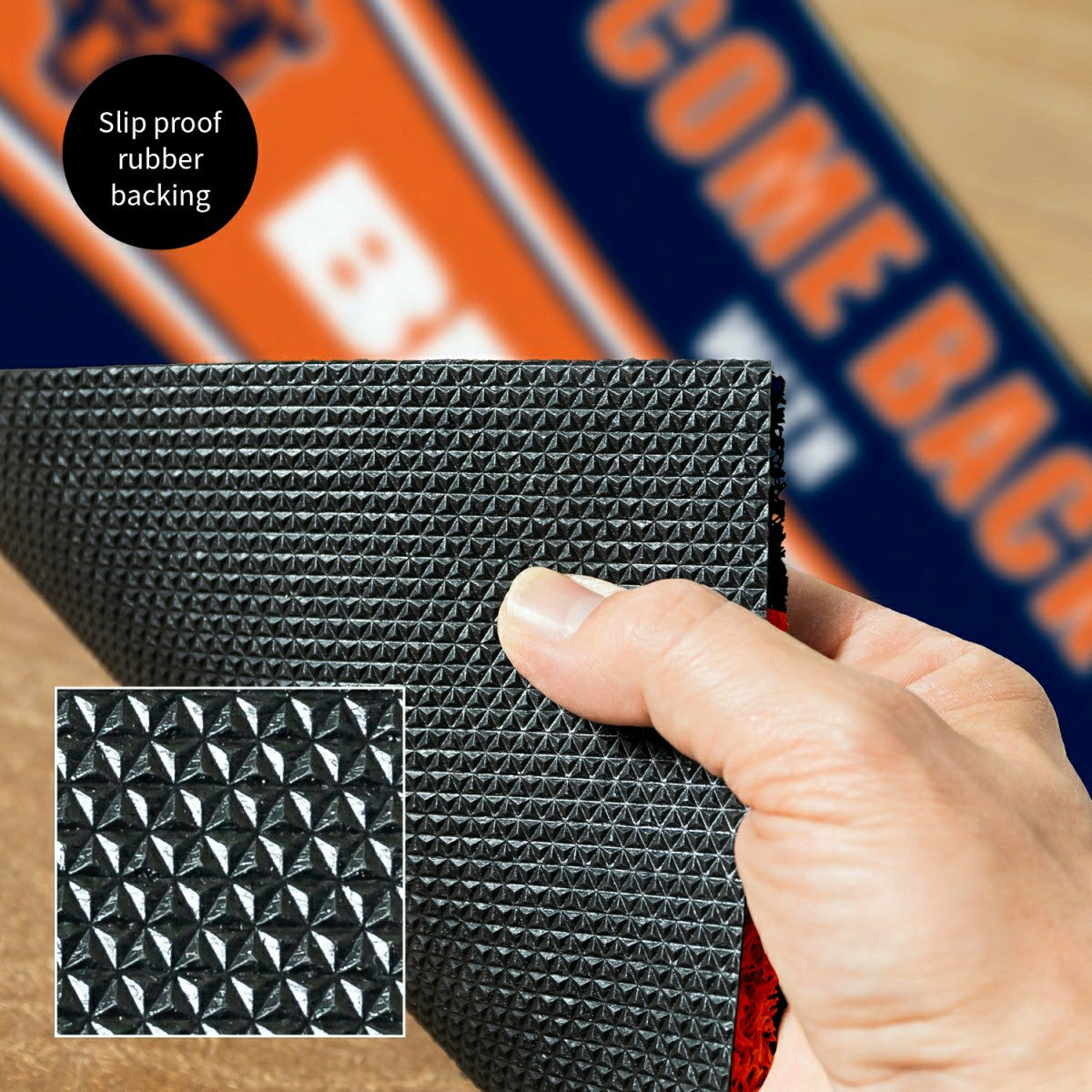 28" x 16" PVC Trapper Mat, Come Back with Tickets, Chicago Bears
