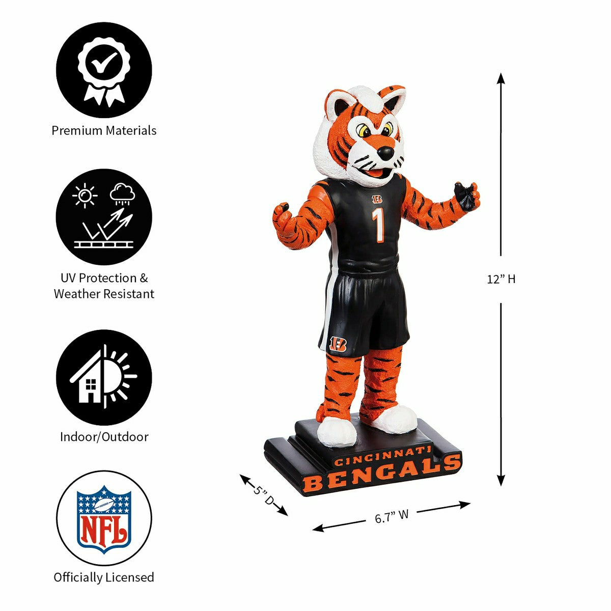 Cincinnati Bengals Mascot Statue | MyEvergreen