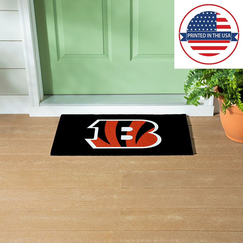 Full Color PVC Mat, 16" x 28", Cincinnati Bengals