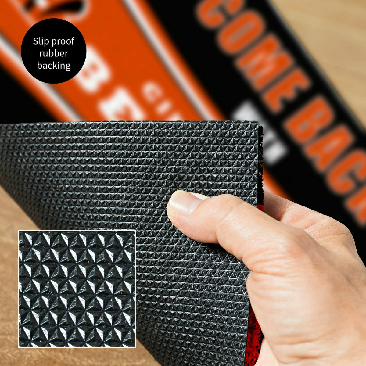 28" x 16" PVC Trapper Mat, Come Back with Tickets, Cincinnati Bengals