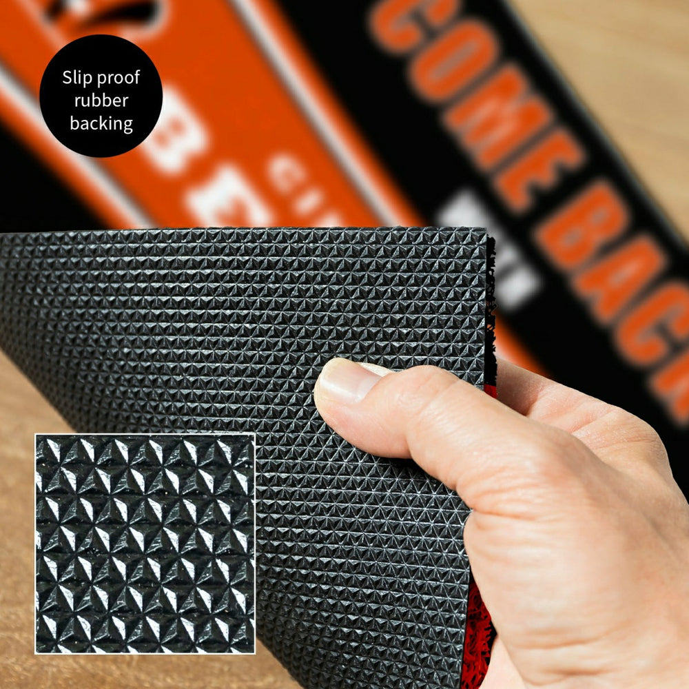 28" x 16" PVC Trapper Mat, Come Back with Tickets, Cincinnati Bengals