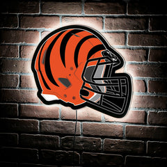 LED Wall Decor, Helmet, Cincinnati Bengals