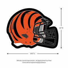 LED Wall Decor, Helmet, Cincinnati Bengals