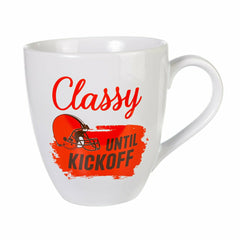 Cleveland Browns, Ceramic Cup O'Java 17oz Gift Set
