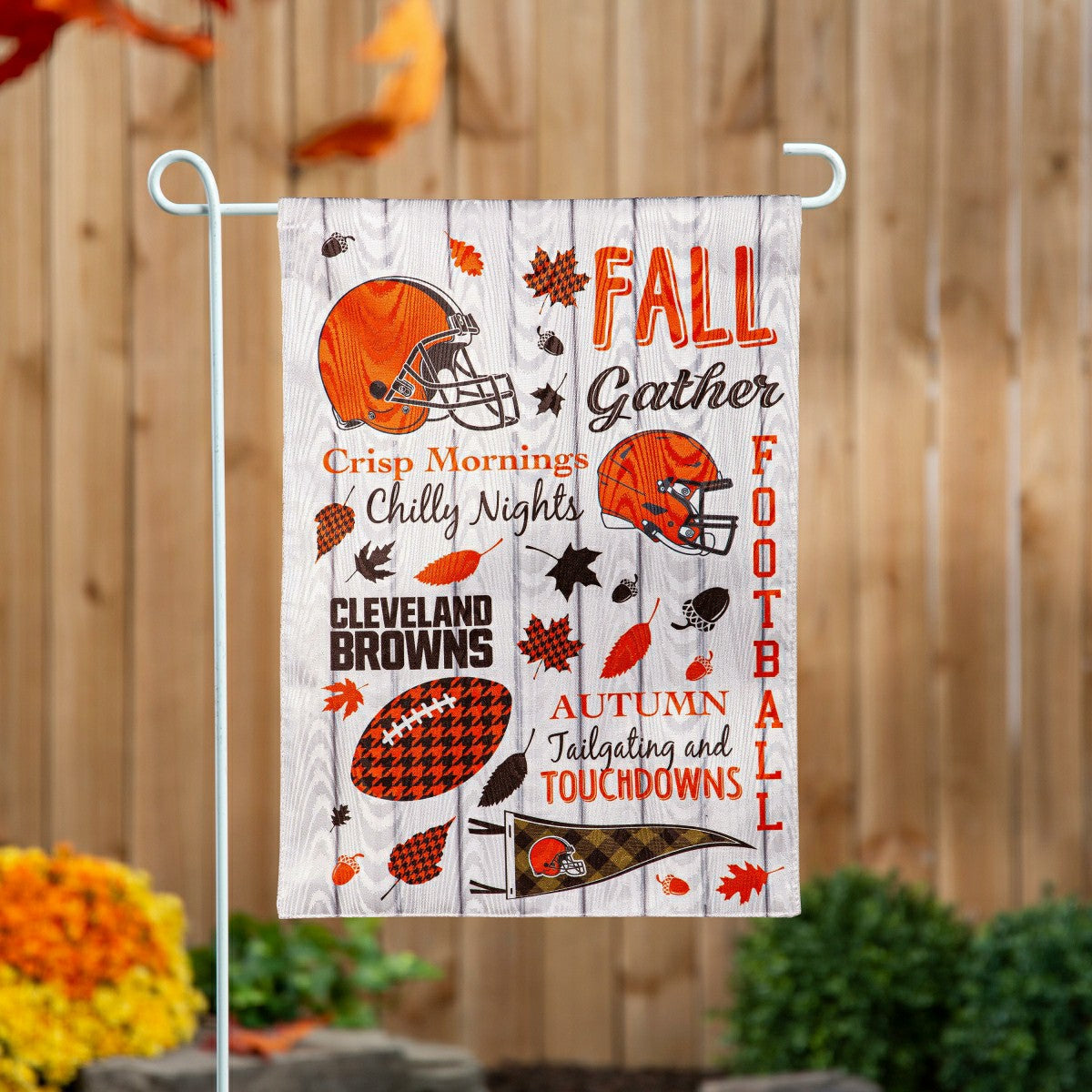 Cleveland Browns, Moire Flag, GDN, Fall Seasonal