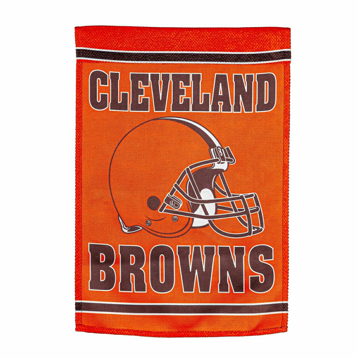 Cleveland Browns Embossed Suede House Flag
