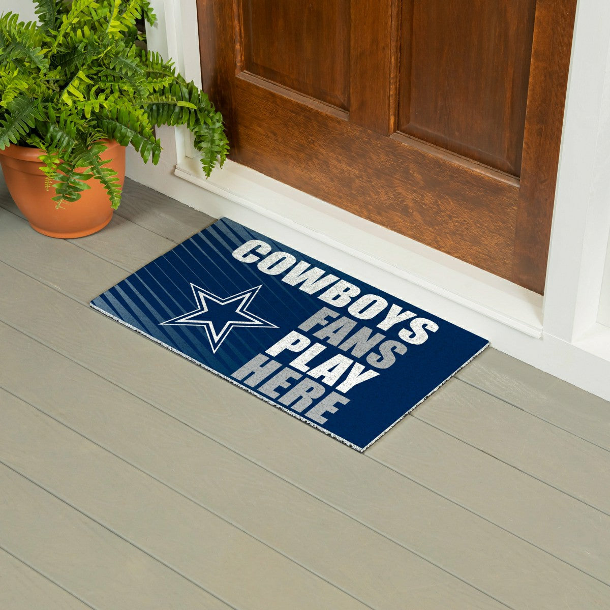 Dallas Cowboys Fan Mat, 28"x16"