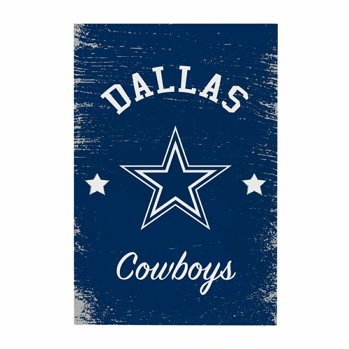 Dallas Cowboys Wood Wall Sign, 16x24