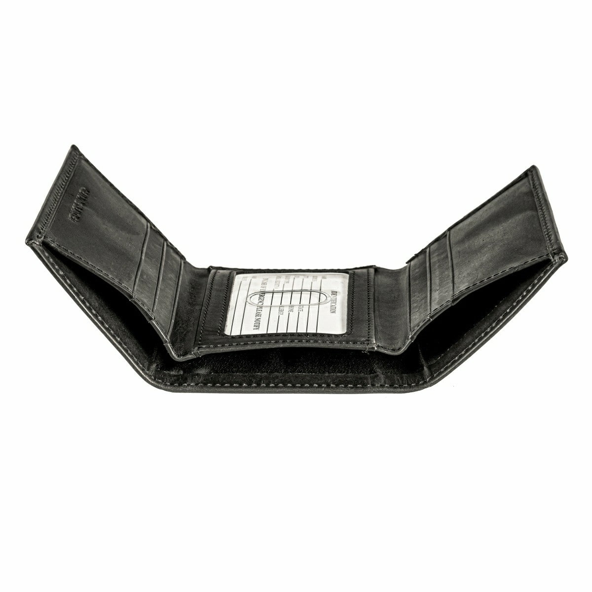 Dallas Cowboys Black Tri-Fold Embroidered Wallet