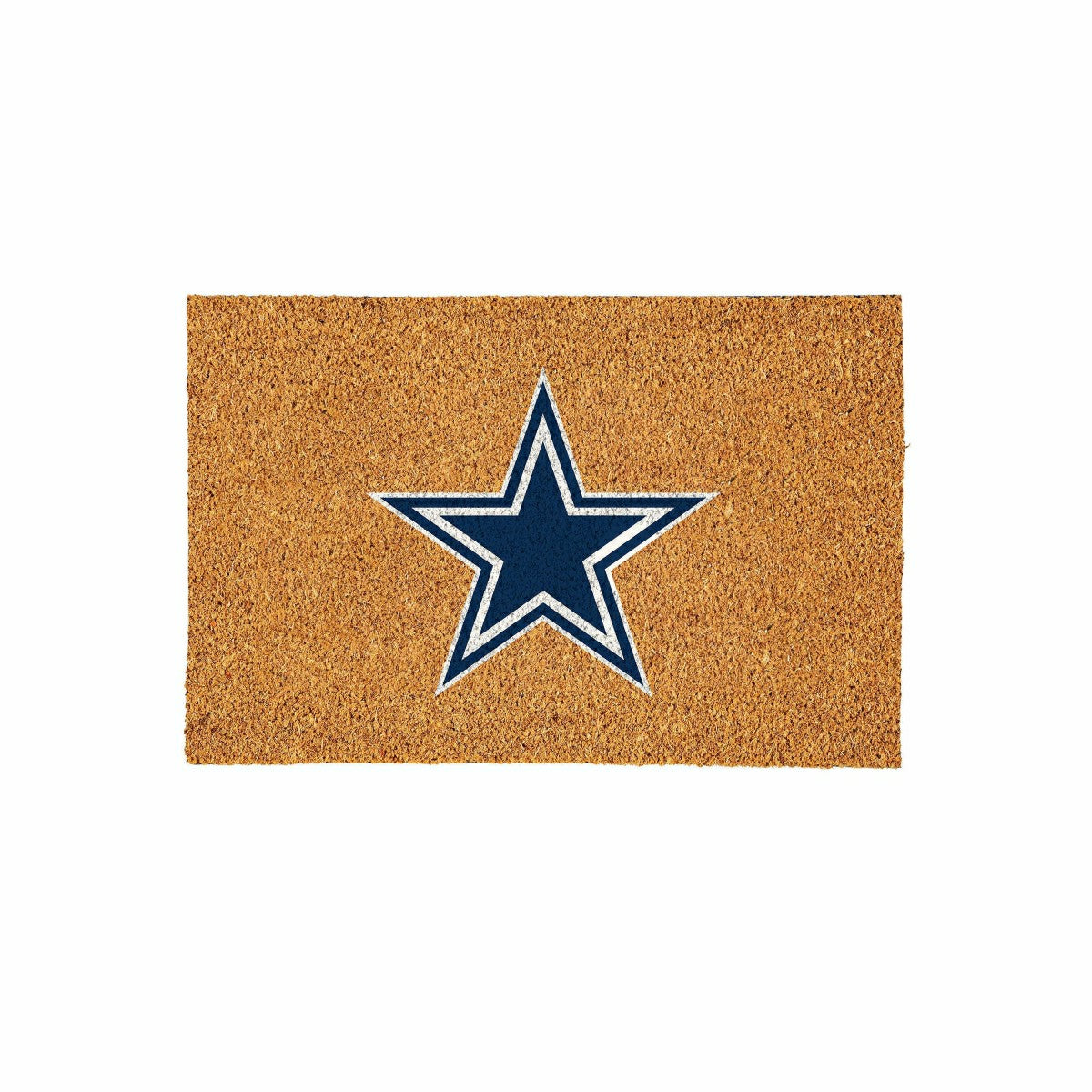Dallas Cowboys Large Full Color Coir Mat, 36"x24"