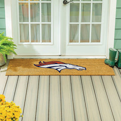 Denver Broncos Extra Large Full Color Coir Mat, 60"x24"