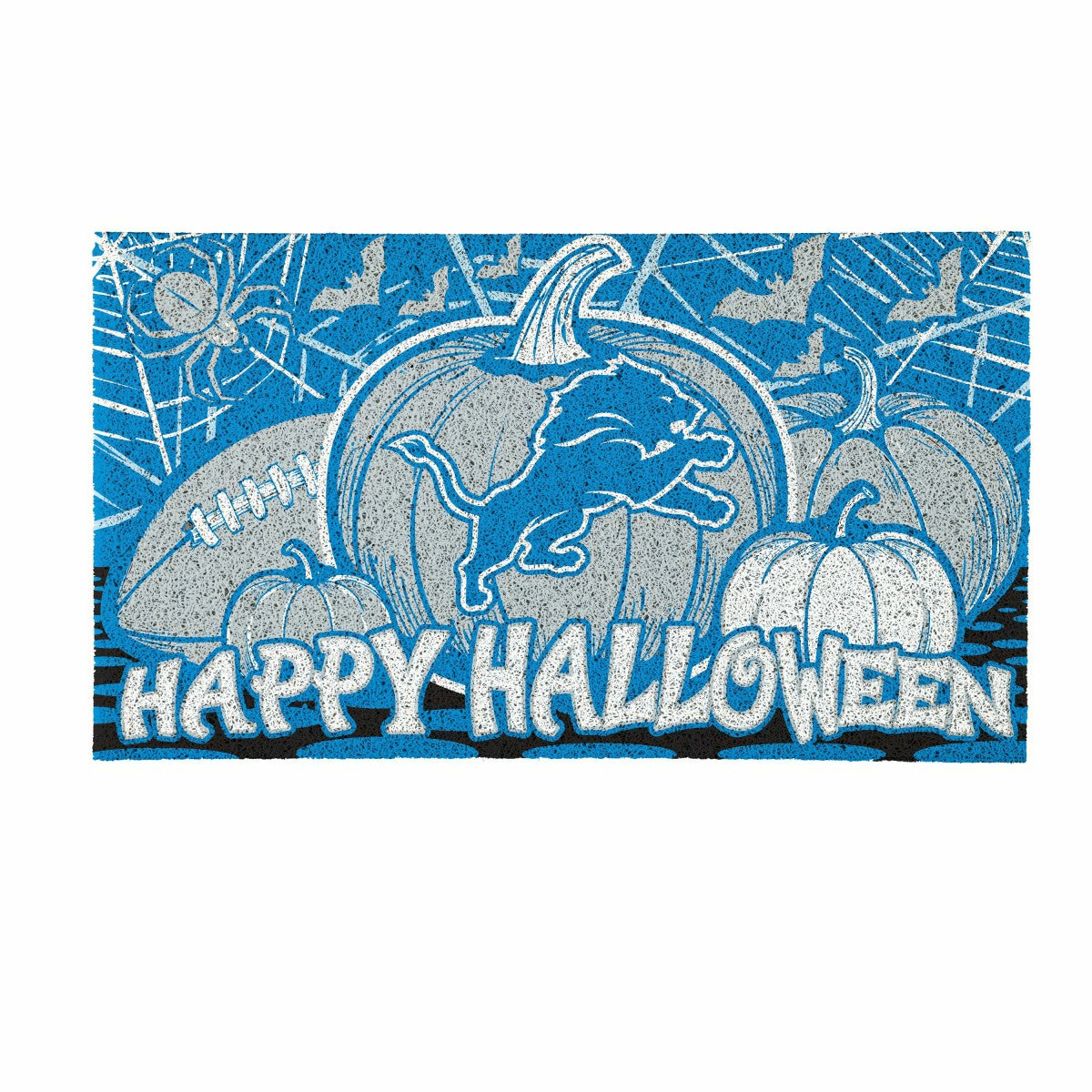 Detroit Lions Halloween PVC Mat, 28"x16"