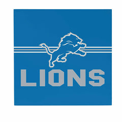Detroit Lions Wood Wall Sign, 12x12
