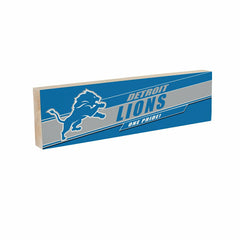 Detroit Lions Mantle Sign, Down Home Fans, 5x18