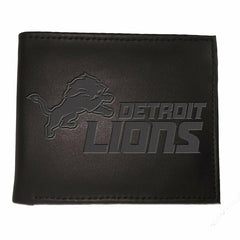 Leather Detroit Lions Bi-fold Wallet