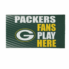 Green Bay Packers Fan Mat, 28"x16"