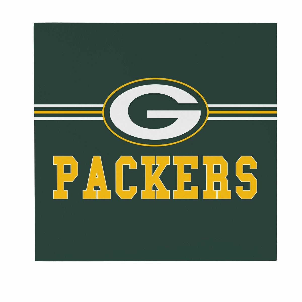 Green Bay Packers Wood Wall Sign, 12x12