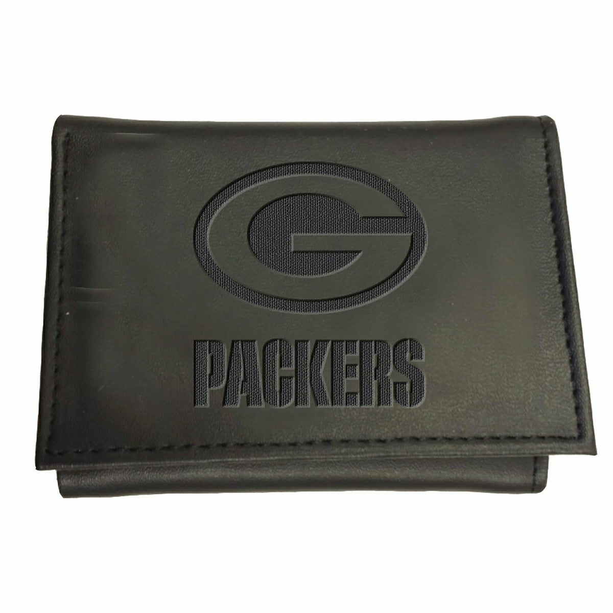 Green Bay Packers, Tri-Fold Wallet, Black