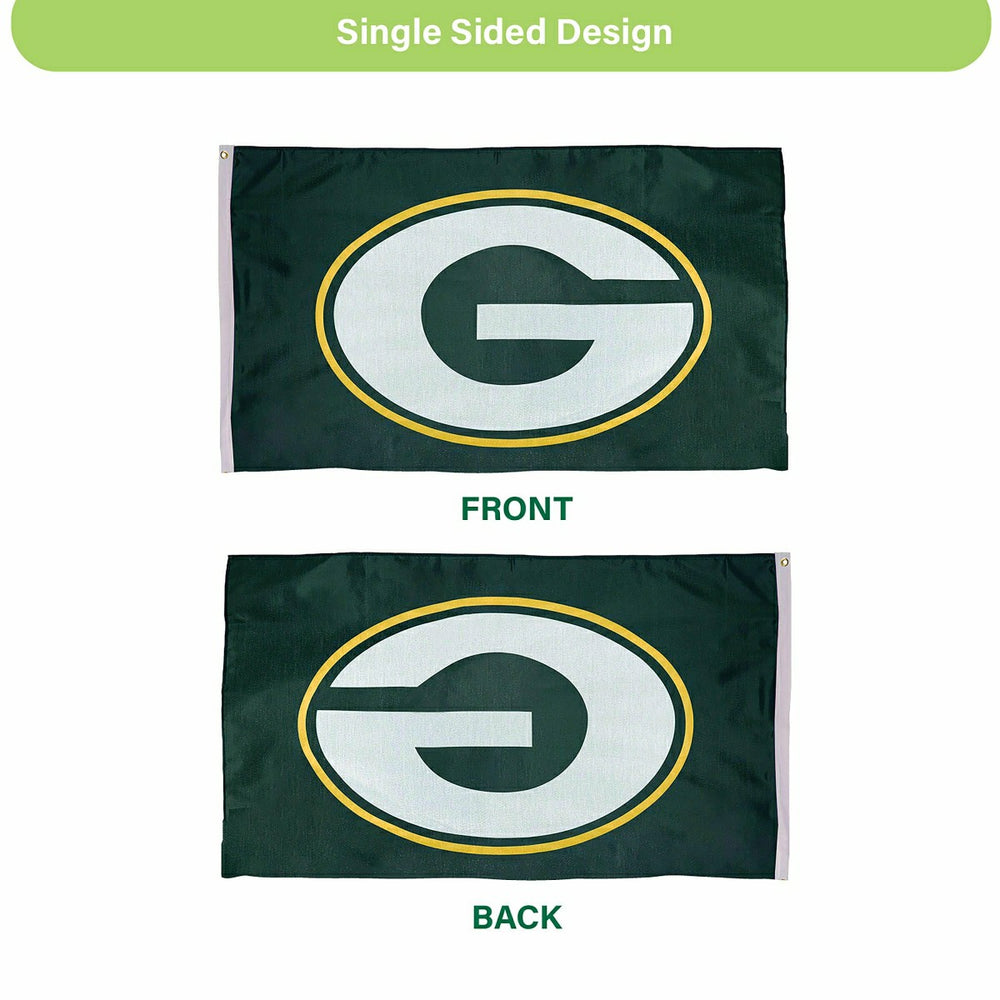 Green Bay Packers Single Sided Estate Flag with 2 Grommets, 3'x5'