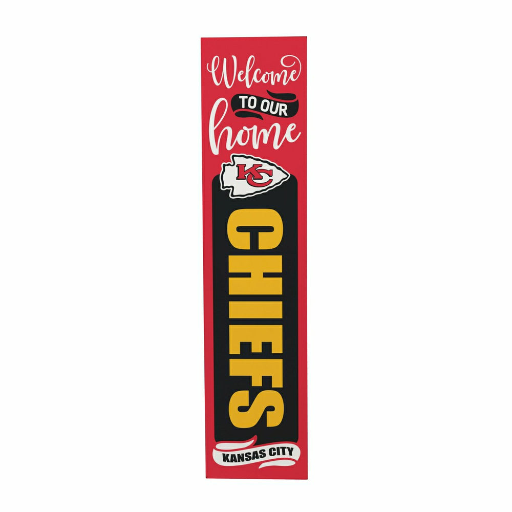 47" Double Sided Leaner, Kansas City Chiefs, Halloween