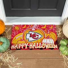 Kansas City Chiefs Halloween PVC Mat, 28"x16"