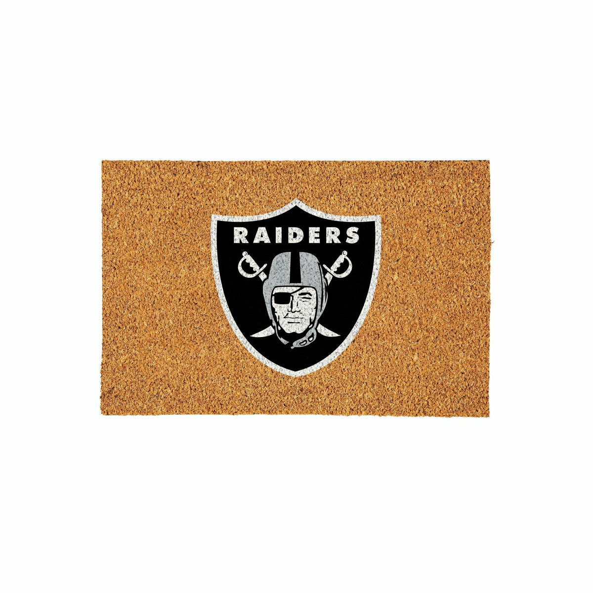 Las Vegas Raiders Large Full Color Coir Mat, 36"x24"
