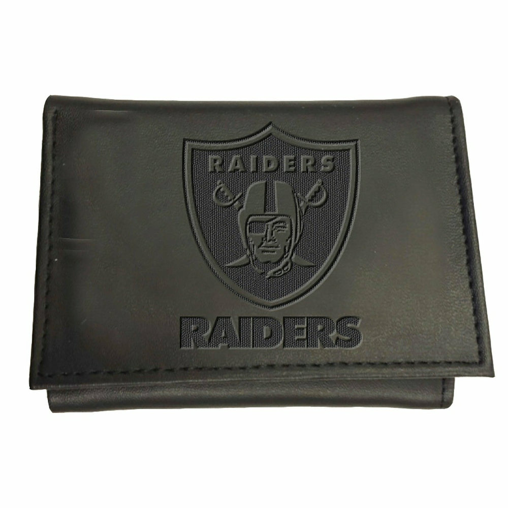 Las Vegas Raiders, Tri-Fold Wallet, Black