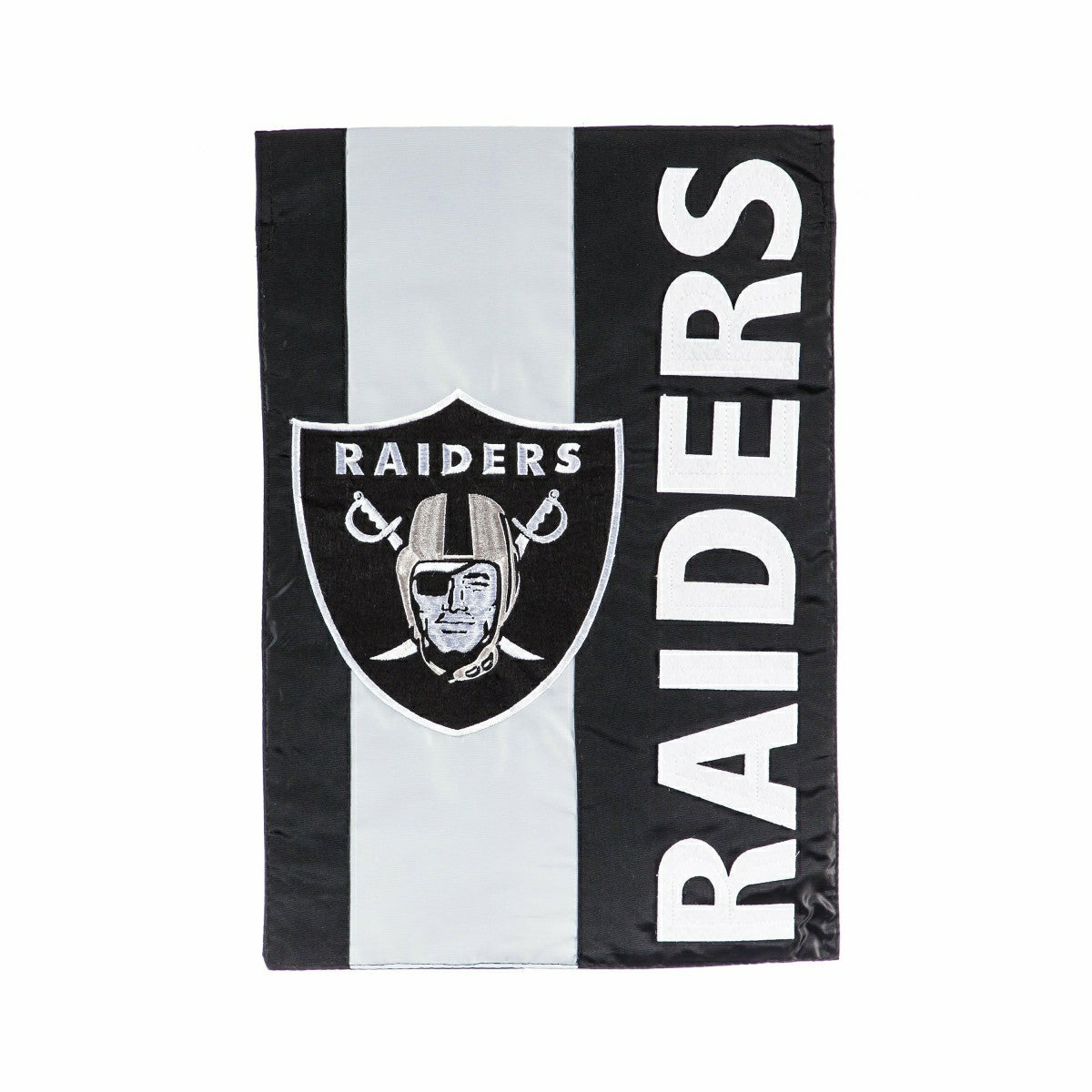 Oakland Raiders Embellished Garden Flag