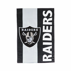Oakland Raiders Embellished Garden Flag