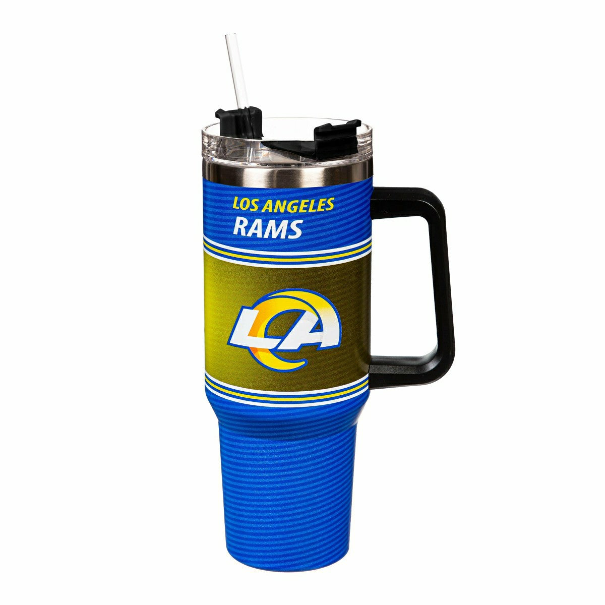 40oz Stainless Steel Canyon Cup w/ Straw, Los Angeles Rams